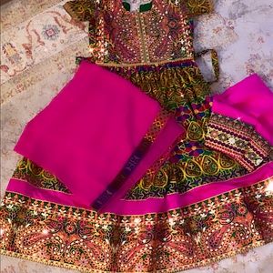 Afghani dress, Eid dress, Nikah dress, Kuchi dress